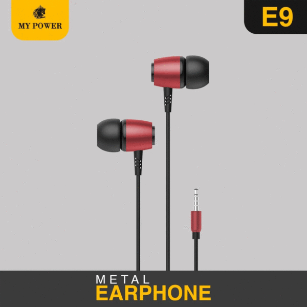 My Power 3.5mm Metal Earphone e9