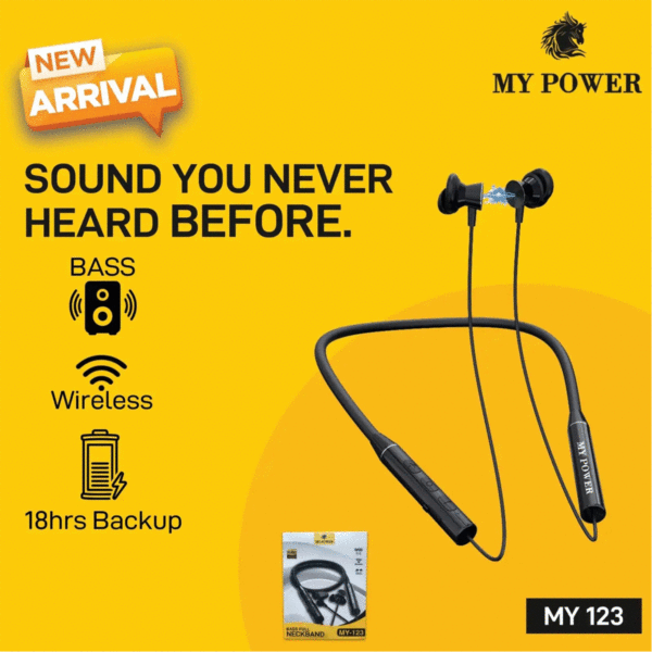MyPower Bluetooth earphone neckband MY-123